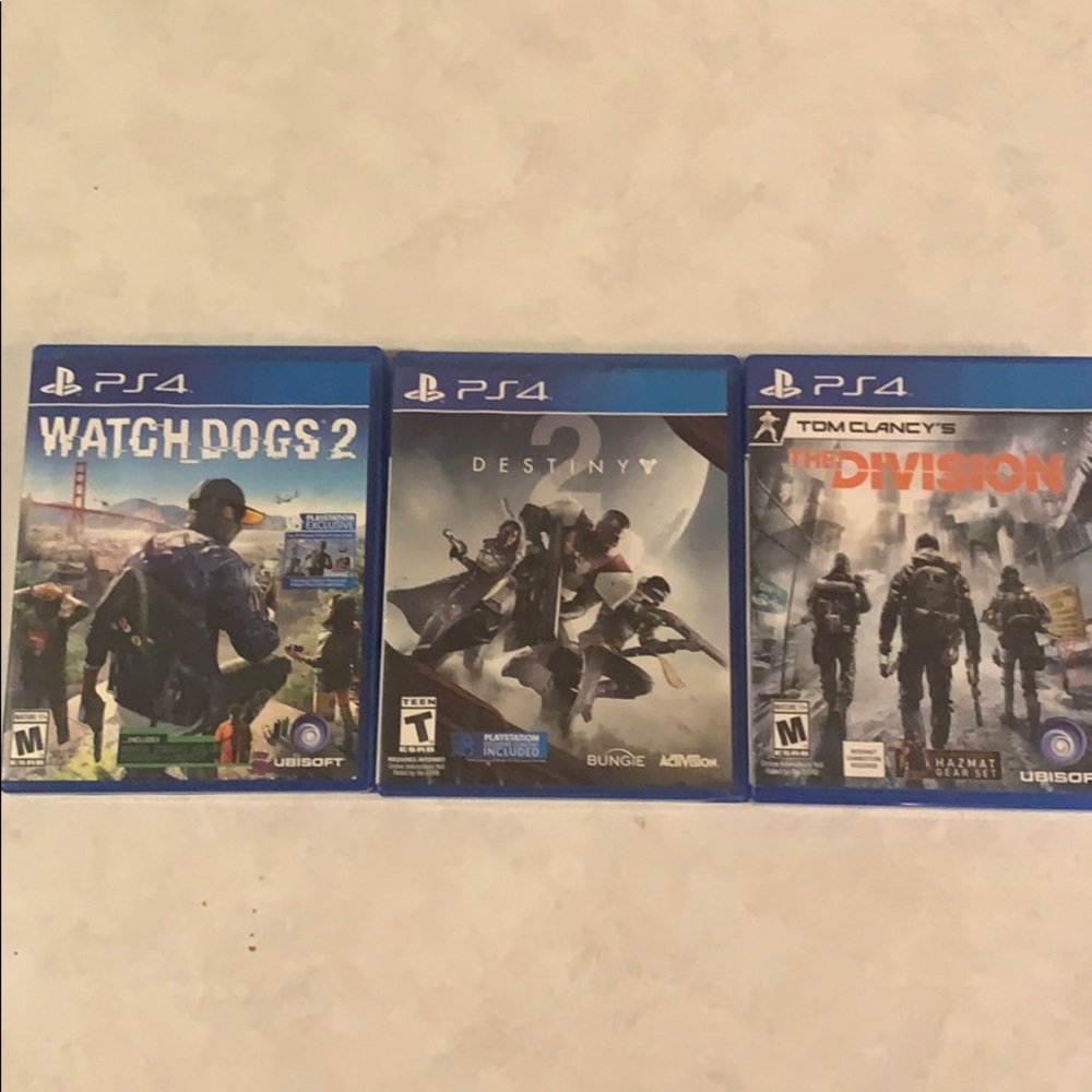 3 PlayStation 4 Video games